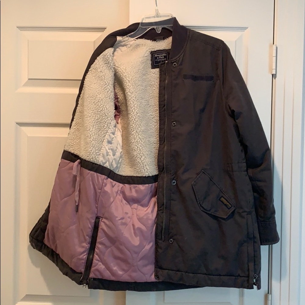 Abercrombie Sherpa lined jacket
